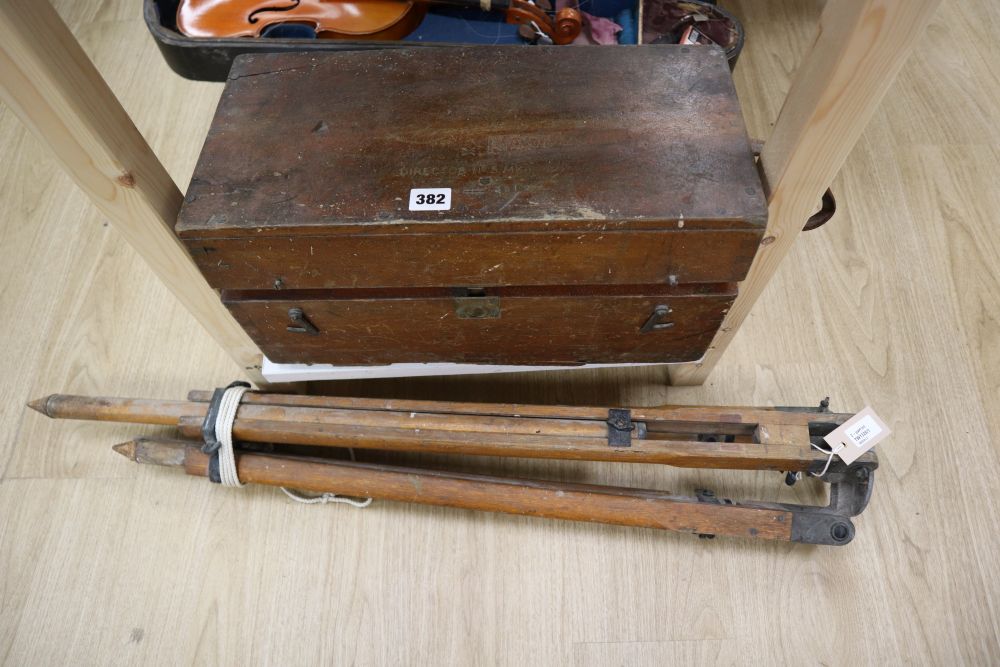 A Director No. 5 Mk I Military Issue Theodolite, No. 306
